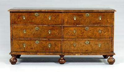 George I burlwood double chest  92a12