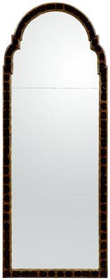 Queen Anne oyster veneer pier mirror  92a13