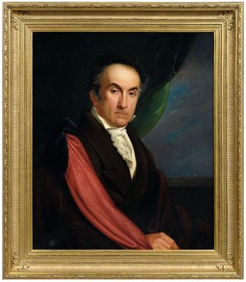 19th century portrait fine frame  92a29