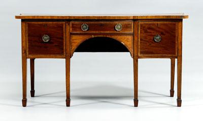 Regency inlaid mahogany sideboard  92a44