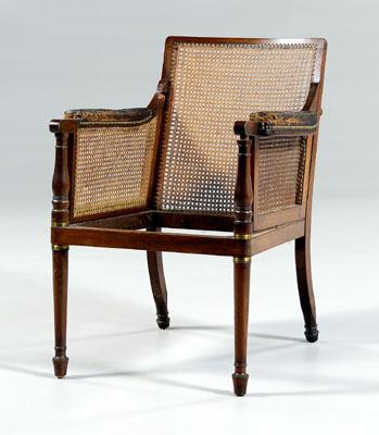 British Regency campaign chair  92a47