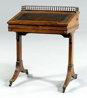 Fine Regency rosewood writing desk  92a49