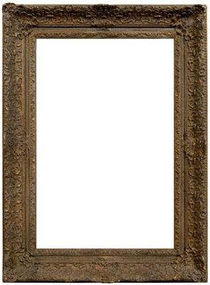 20th century French style frame,