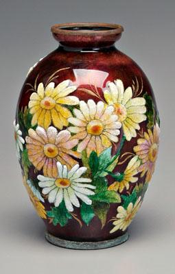 Limoges Camille F'aure signed vase