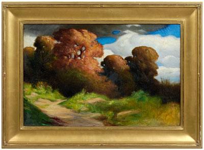 American School painting, fall