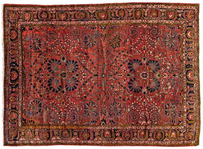 Lillihan rug, large central medallion