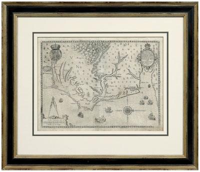 John White&#39;s 16th century map