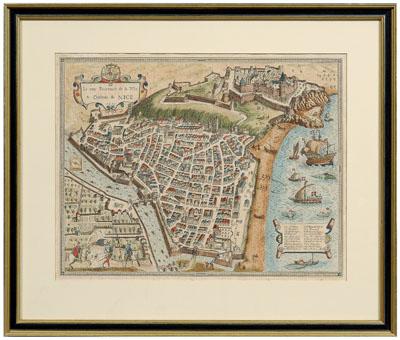 Map of Nice France quot Le vray 92b08