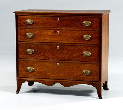 American Federal cherry chest,