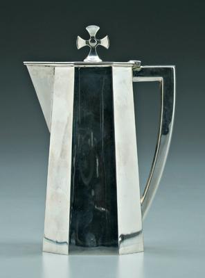 Ecclesiastical sterling pitcher  927f7