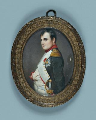 Miniature portrait of Napoleon,