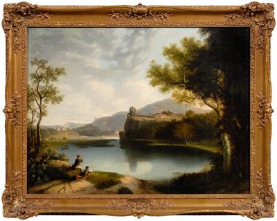 Painting attributed Thomas Creswick  9283c