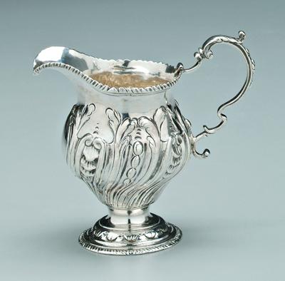 George III English silver pitcher  92846