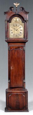 Chippendale mahogany tall case 9284b