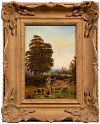 George H Ashford painting shepherd 92855