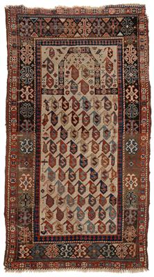 Caucasian prayer rug rows of guls 928a1