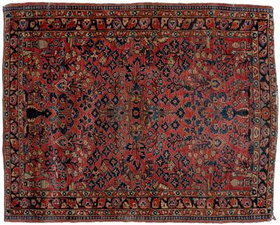 Sarouk rug floral and tree designs 928a7