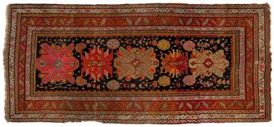 Kazak rug, five brightly colored central