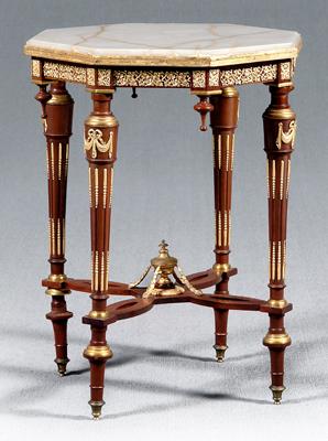 Louis XVI style octagonal table  928b7