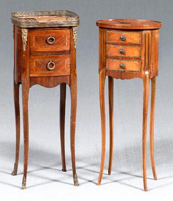 Two Louis XV style side commodes  928c4