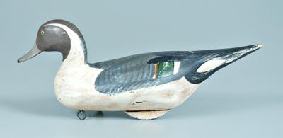 Pintail duck decoy slightly turned 928d1