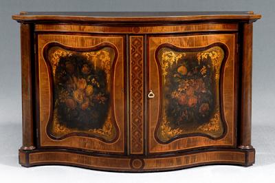 Hepplewhite style serpentine cabinet  928d4