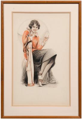Charles Sheldon golfer illustration