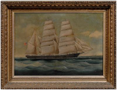 19th century maritime painting  928d8