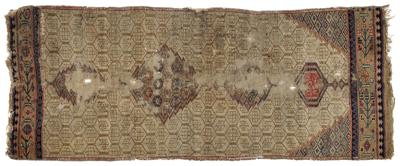 Fragment of 19th century rug, Hamadan
