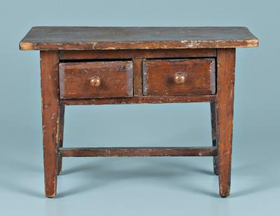 19th century miniature pine huntboard  92920