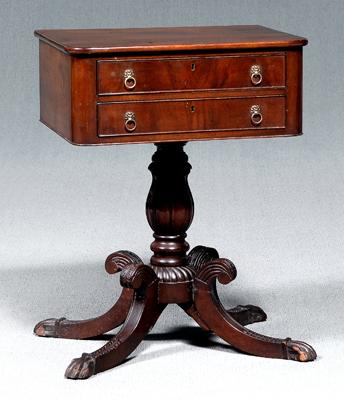 Classical style mahogany work table  9292a
