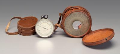 Surveying altimeter, barometer: circular