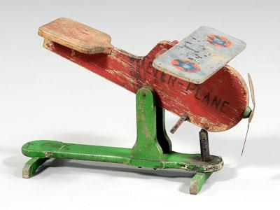 Child&#39;s toy airplane, wooden