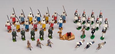 Sets of Britains toy soldiers: