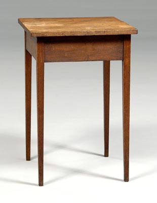 American Federal walnut side table,