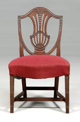 Federal style mahogany side chair,