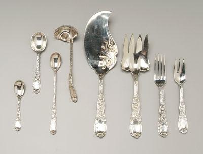 Tiffany Chrysanthemum flatware: