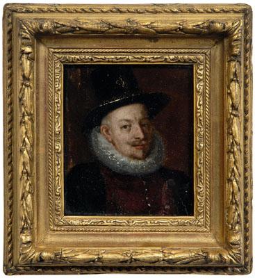 17th century style miniature portrait  92e6a