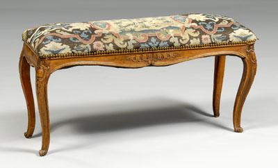 French Provincial upholstered bench  92e8a