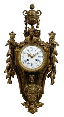 Louis XV style bronze dore clock  92e90