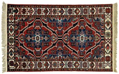 Finely woven Baktiari rug two 92e9f