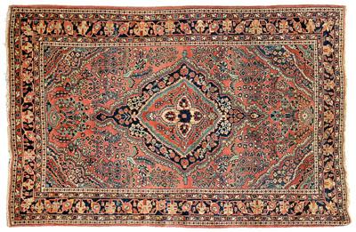 Sarouk rug, heavy construction,