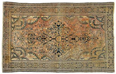 Ferahan Sarouk rug elaborate central 92eaa