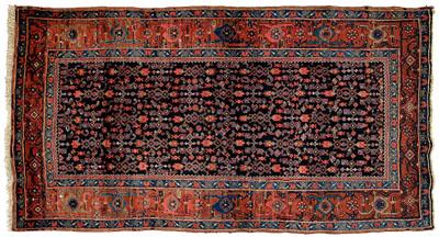 Bijar rug, repeating geometric