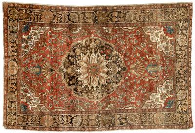 Finely woven Persian rug, Ferahan