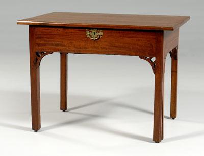 Chippendale architect&#39;s table,