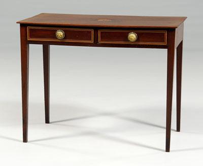 Sheraton mahogany writing table  92f45