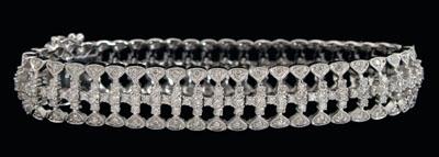 Filigree diamond bracelet 18 kt  92baf