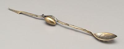 Gorham sterling olive spoon/spear: