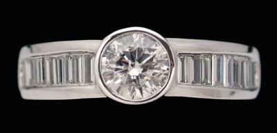 Diamond engagement ring central 92c4e